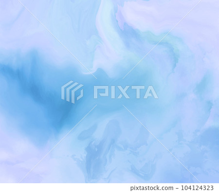 Elegant banner template design with blue paint. 104124323