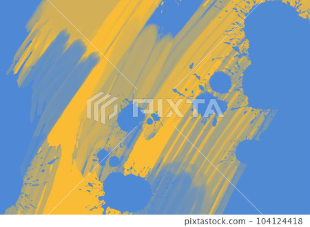 Abstract Blue Yellow paint Background. Vector illustration design Abstract Blue Yellow paint Background. Vector illustration design 104124418