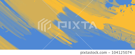 Abstract Blue Yellow paint Background. Vector illustration design Abstract Blue Yellow paint Background. Vector illustration design 104125074