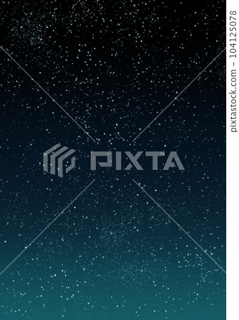 閃亮的星空插畫素材A4豎排型 104125078