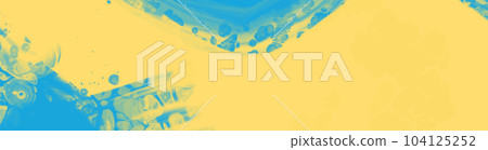 Abstract Blue Yellow paint Background. Vector illustration design 104125252