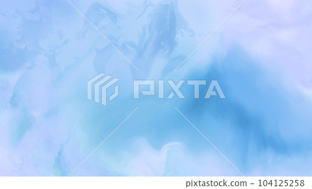 Elegant banner template design with blue paint. Elegant banner template design with blue paint. 104125258