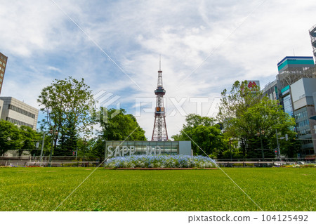 札幌電視塔札幌大通公園 札幌電視塔札幌大通公園 104125492