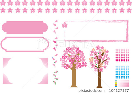 各種櫻花 各種櫻花 104127377