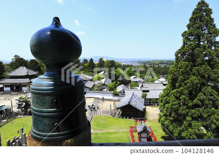 從東大寺二月堂眺望轄區和奈良市 從東大寺二月堂眺望轄區和奈良市 104128146