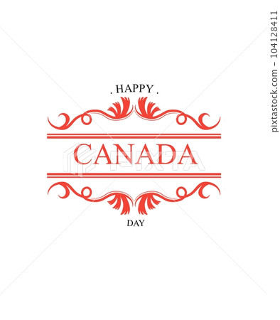 Canada day royal vector design Canada day royal vector design 104128411