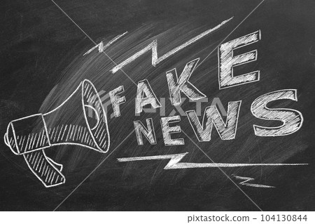 Fake news. Conceptual illustration 104130844