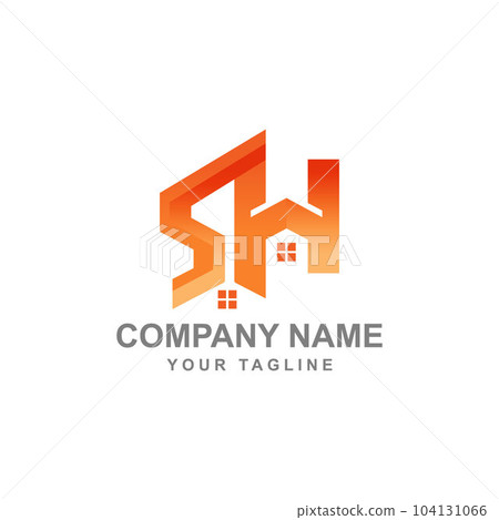 Sh Logo Vector Hd PNG Images, Sh Letter Logo Design, Technology Logo Design,  Education And Training Logo, Company Logo Design PNG Image For Free Download