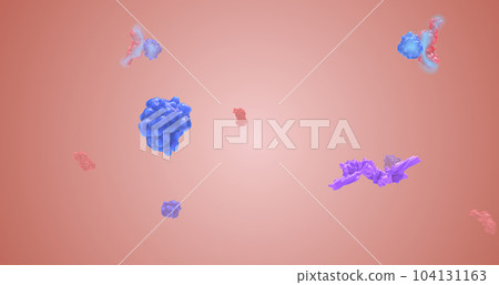 A blood clot stays in place with the production and use of fibrin at the site of a wound. 104131163