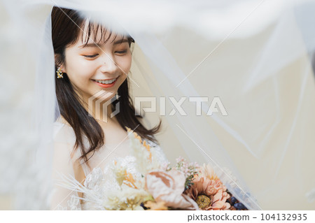 新娘米色背 新娘米色背 104132935