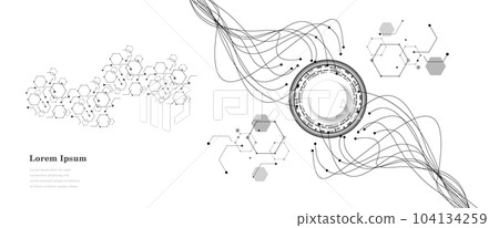 Geometry AI artificial intelligence gene science background transparent Geometry AI artificial intelligence gene science background transparent 104134259