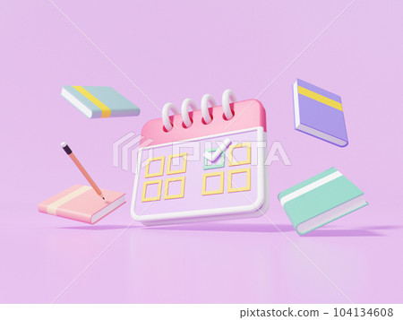 漂浮的紫色背景上的日本書法。自由承諾學習的教育理念。簡單的卡片樣式、寬度、網絡 104134608