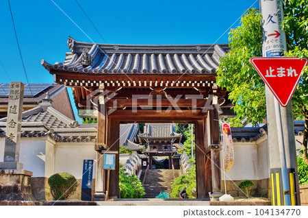 Bell Tower Gate of Zunenji Temple: Okazaki City, Aichi Prefecture Bell Tower Gate of Zunenji Temple: Okazaki City, Aichi Prefecture 104134770