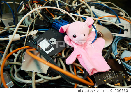 cable, business, doll 104136580