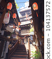 Anime style background [Japanese style architecture] 104137572