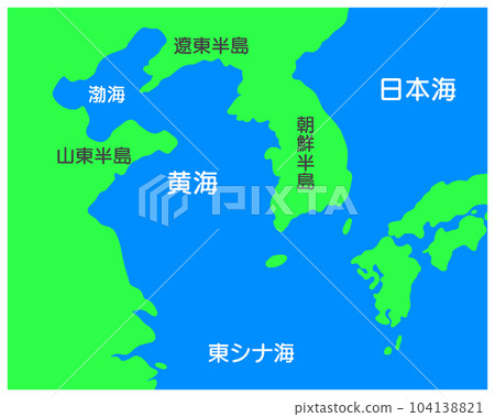 黃海地圖 104138821