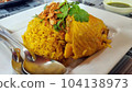Chicken biryani Thai Muslim food 104138973