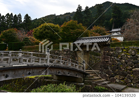 秋天的出石城跡 104139320