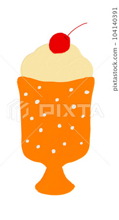orange soda float orange soda float 104140391