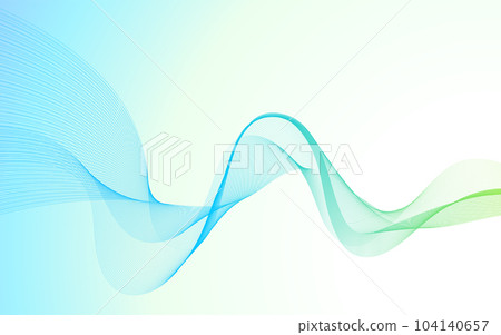 Flowing abstract wave background image material 104140657