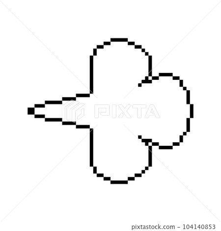 空氣效果的像素圖 空氣效果的像素圖 104140853