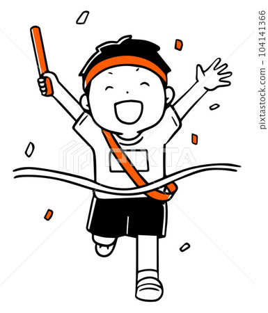 Sports day anchor goal single color Sports day anchor goal single color 104141366
