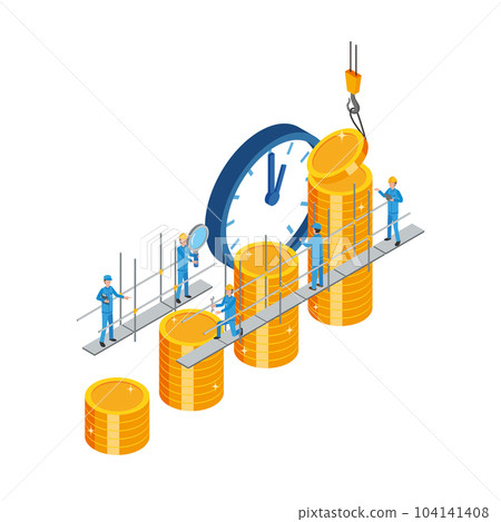 Workers who build assets 104141408