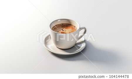 cup of coffee on white background cup of coffee on white background 104144478