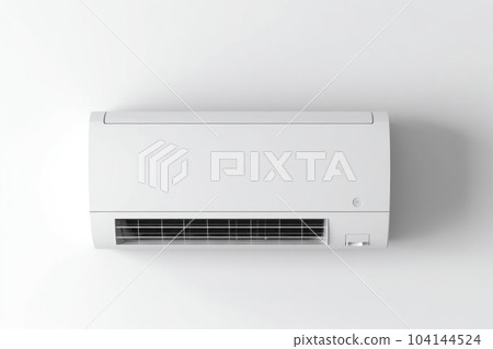 The air conditioner on isolated white background 104144524