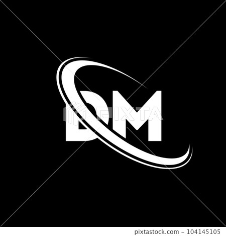 Creative Abstract Letter DM Logo Design - Marketing Agency Logo Creative  Design PNG Images | PSD Free Download - Pikbest