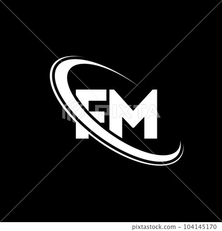 Business Letter Clipart Transparent PNG Hd, Initial Letter Fm Logo Template  Key Design For Business, Key, Logo, Letter PNG Image For Free Download