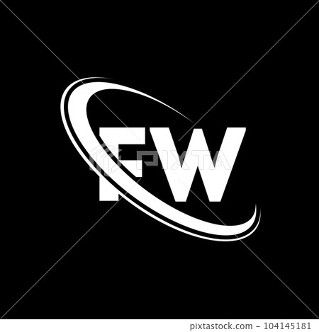 FW logo. F W design. White FW letter. FW/F W letter logo design. Initial letter FW linked circle uppercase monogram logo. FW logo. F W design. White FW letter. FW/F W letter logo design. Initial letter FW linked circle uppercase monogram logo. 104145181