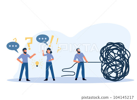 Business challenge vector achievement work progress. Tangle tangled conceptual abstract strategy teamwork people illustration. Solution clew ball career background. Searching motivation metaphor Business challenge vector achievement work progress. Tangle tangled conceptual abstract strategy teamwork people illustration. Solution clew ball career background. Searching motivation metaphor 104145217