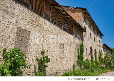 Old abandoned barracks in Kamianets-Podilskyi, Ukraine. Old abandoned barracks in Kamianets-Podilskyi, Ukraine. 104145978