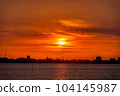 在東京灣的日出 104145987