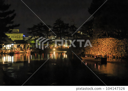 Matsue Water Light Road Sightseeing Boat Boarding Point and Sightseeing Boat Matsue Water Light Road Sightseeing Boat Boarding Point and Sightseeing Boat 104147326