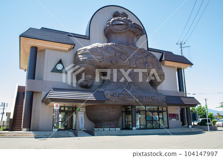 木製火車站著色器泥人 木製火車站著色器泥人 104147997