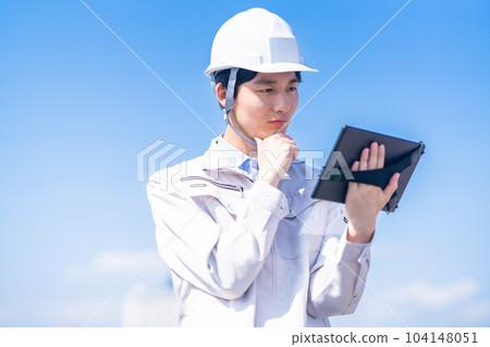 Engineers who improved their business with solutions 104148051