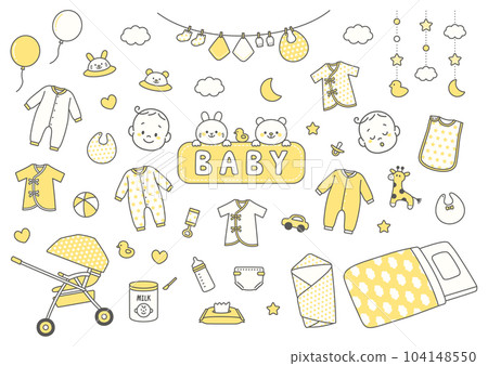 寶貝寶貝圖標集簡單 寶貝寶貝圖標集簡單 104148550