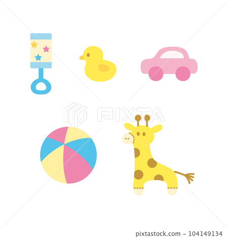 Baby baby icon toy pastel Baby baby icon toy pastel 104149134
