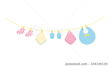 寶貝寶貝圖標襪子紗布連指手套粉彩 104149139