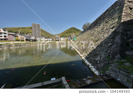 Bingo "Mihara Castle" stone wall and its surroundings Bingo "Mihara Castle" stone wall and its surroundings 104149393