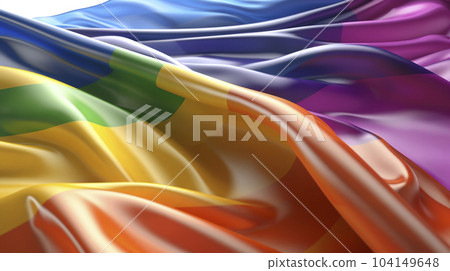 彩虹色旗幟、多樣性、LGBT“AI 生成圖像” 104149648