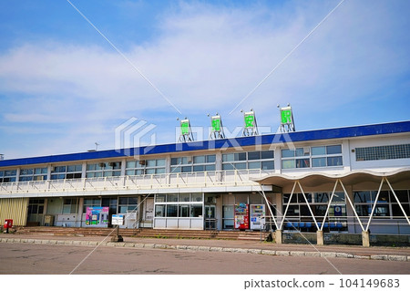 北海道JR俱知安站夏季景觀 104149683