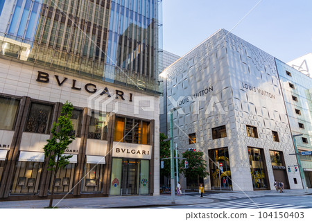 東京城市景觀銀座銀座中央大街 104150403