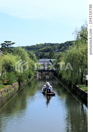 River boat ride in Kurashiki Bikan Historical Quarter River boat ride in Kurashiki Bikan Historical Quarter 104150786