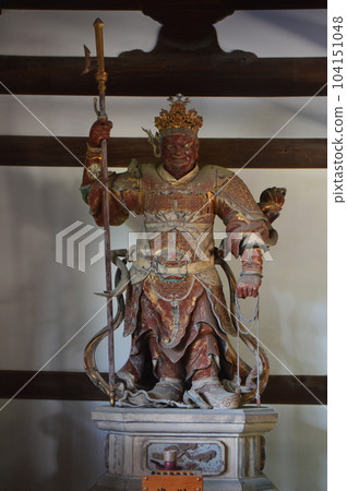 Statue of "Hiromokuten" (Manpukuji Tennoden / 34 Gogasho Sanbanwari, Uji City, Kyoto Prefecture) Statue of "Hiromokuten" (Manpukuji Tennoden / 34 Gogasho Sanbanwari, Uji City, Kyoto Prefecture) 104151048