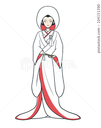 純白紅濕巾、棉帽新娘(七彩) 純白紅濕巾、棉帽新娘(七彩) 104151390