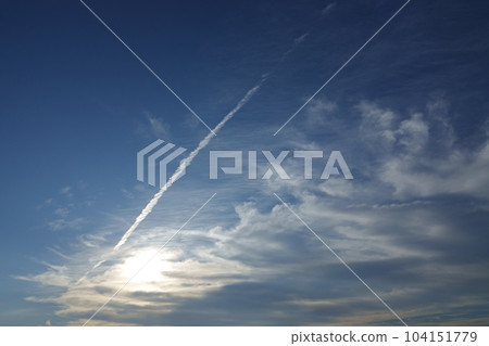 Sunny afternoon sky/Summer/Sky mainly/210830pm 104151779