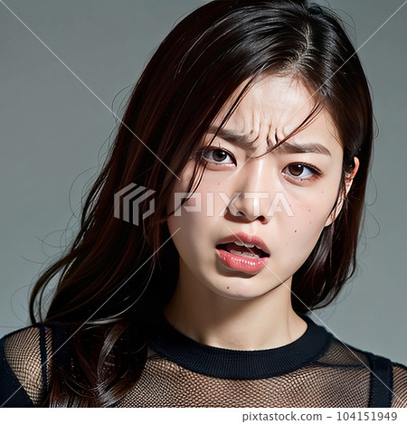 AI-generated image [person] angry woman 104151949